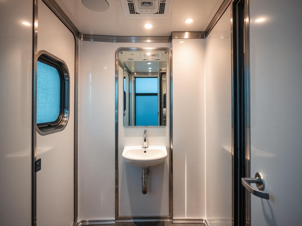 Luxury Restroom Trailers in Fairfield, IA